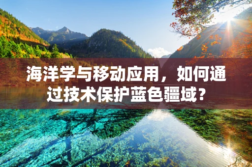 海洋学与移动应用，如何通过技术保护蓝色疆域？
