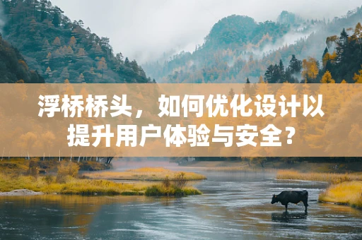 浮桥桥头，如何优化设计以提升用户体验与安全？