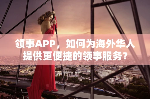 领事APP，如何为海外华人提供更便捷的领事服务？