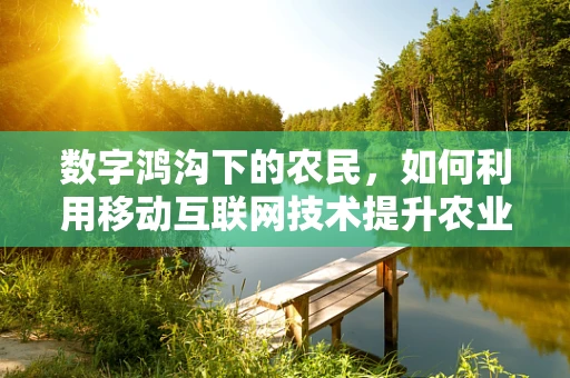 数字鸿沟下的农民，如何利用移动互联网技术提升农业生产效率？