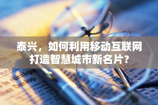泰兴，如何利用移动互联网打造智慧城市新名片？