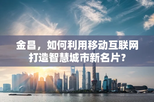 金昌，如何利用移动互联网打造智慧城市新名片？
