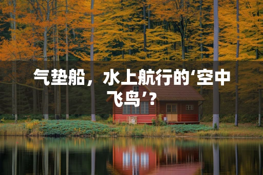 气垫船，水上航行的‘空中飞鸟’？