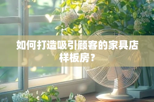 如何打造吸引顾客的家具店样板房？