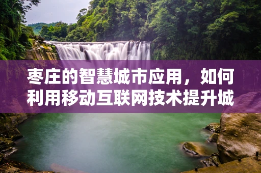 枣庄的智慧城市应用，如何利用移动互联网技术提升城市管理效率？