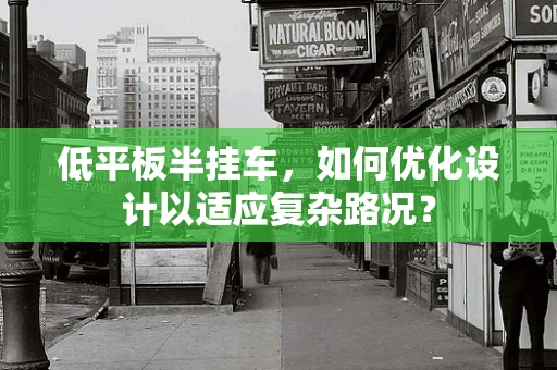 低平板半挂车，如何优化设计以适应复杂路况？