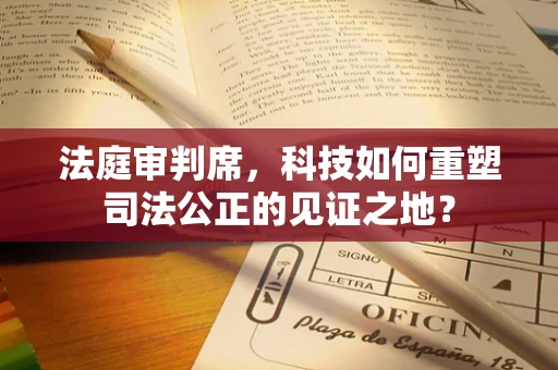法庭审判席，科技如何重塑司法公正的见证之地？