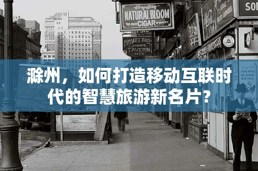 滁州，如何打造移动互联时代的智慧旅游新名片？