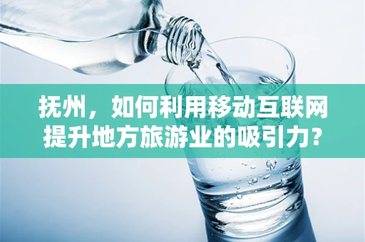 抚州，如何利用移动互联网提升地方旅游业的吸引力？