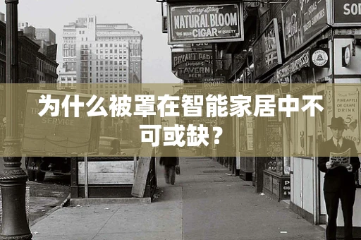 为什么被罩在智能家居中不可或缺？