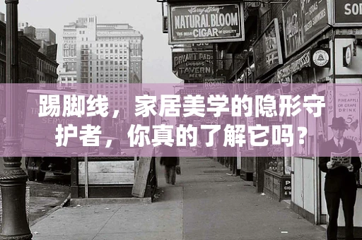 踢脚线，家居美学的隐形守护者，你真的了解它吗？