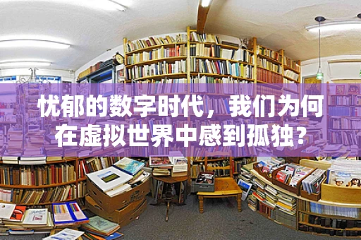 忧郁的数字时代，我们为何在虚拟世界中感到孤独？