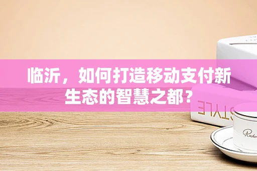 临沂，如何打造移动支付新生态的智慧之都？