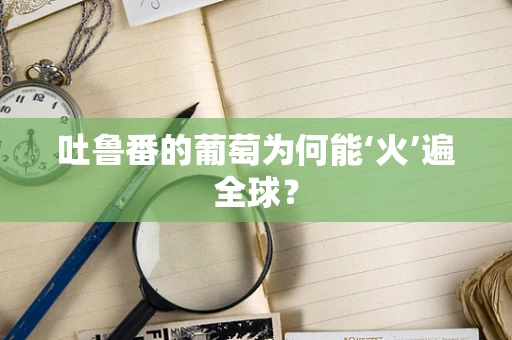 吐鲁番的葡萄为何能‘火’遍全球？