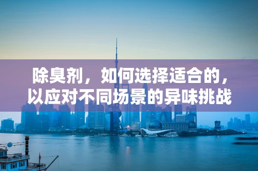 除臭剂，如何选择适合的，以应对不同场景的异味挑战？