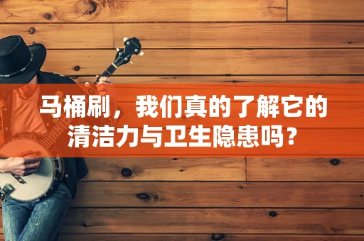 马桶刷，我们真的了解它的清洁力与卫生隐患吗？