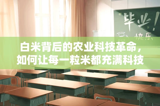白米背后的农业科技革命，如何让每一粒米都充满科技感？