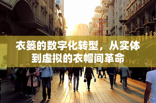 衣篓的数字化转型，从实体到虚拟的衣帽间革命