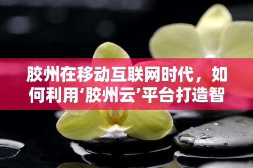 胶州在移动互联网时代，如何利用‘胶州云’平台打造智慧城市新名片？