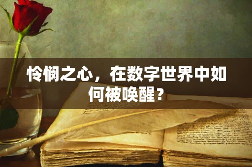 怜悯之心，在数字世界中如何被唤醒？