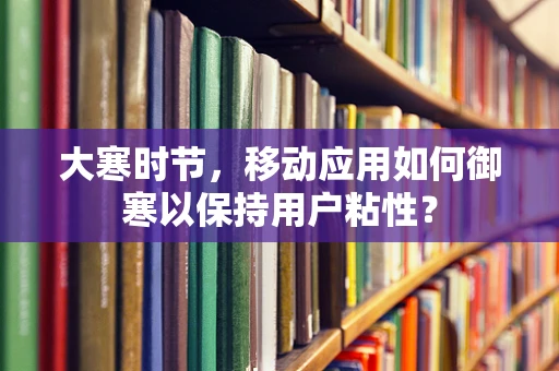 大寒时节，移动应用如何御寒以保持用户粘性？