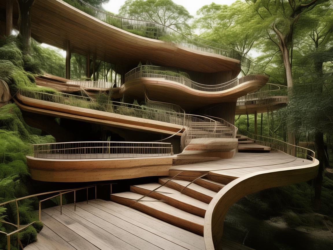 如何设计一个既美观又实用的风景区观景台？